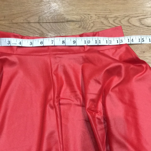 NEW Party City Red Flare Skirt Costume - Picture 8 of 11